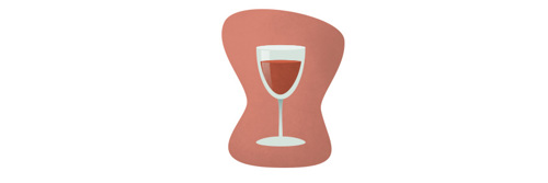 Illustration vinglas