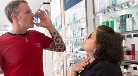 Astmainhalation Instruktion Kunde Farmaceut