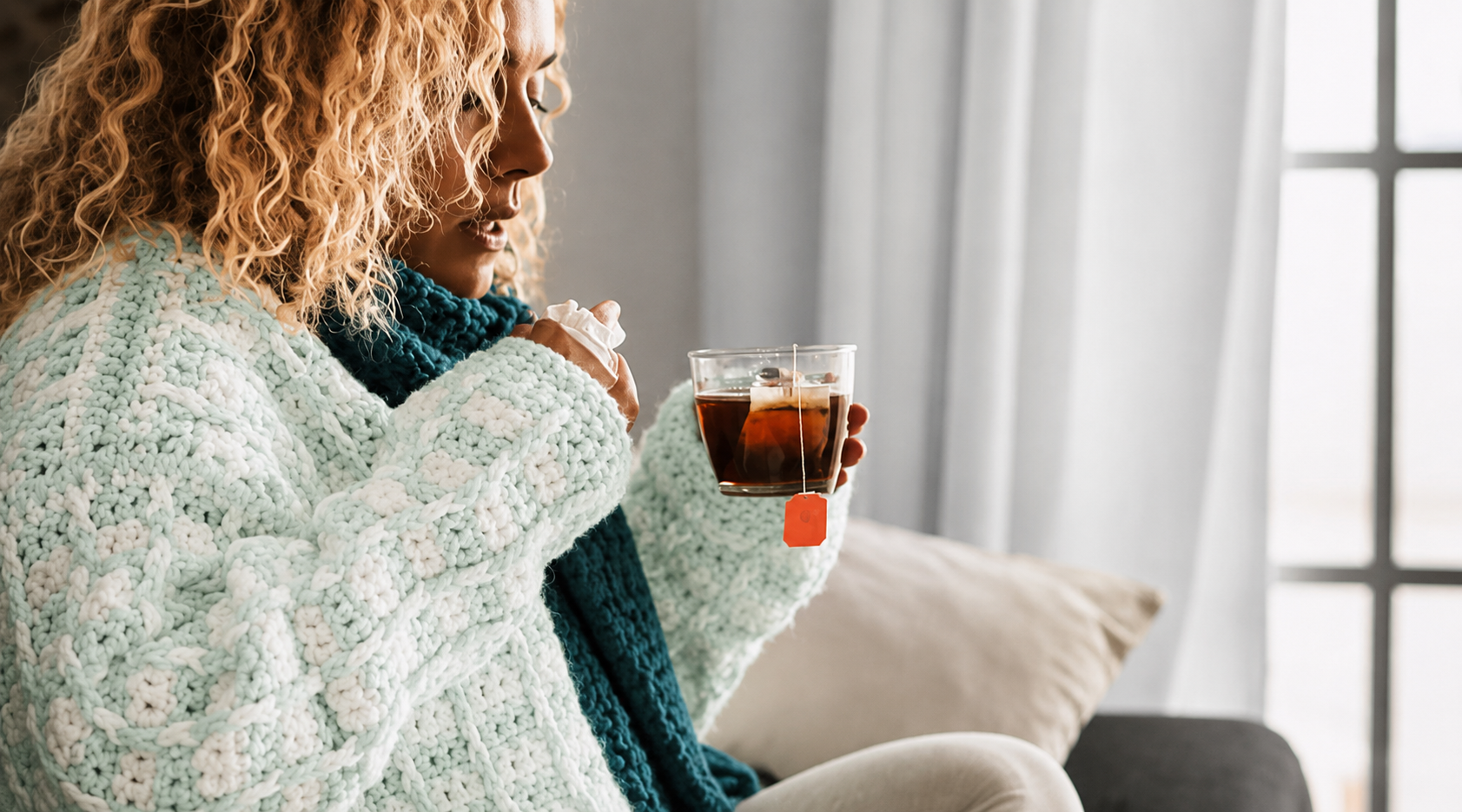 Covid Forebyggelse Kvinde Sweater Te
