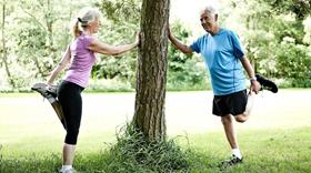 Loebetur Par Straekker Ud Istock