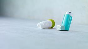 Astma Blaa Groen Inhalator