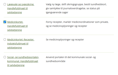 Digital Fuldmagt Til Medicinkortet