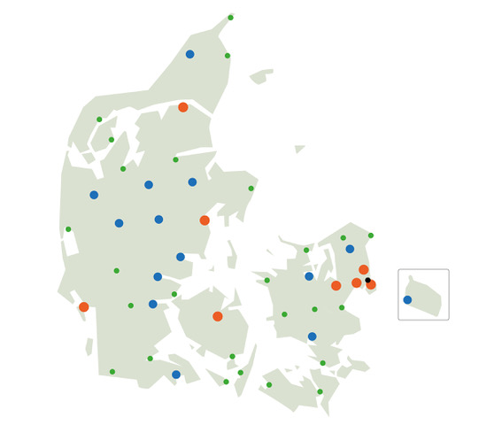 Vagtapoteker i Danmark fra 2023-2028